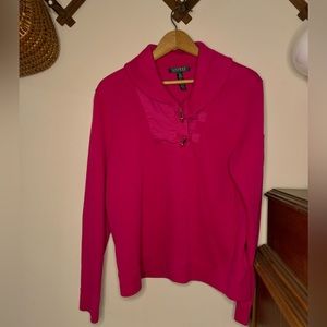 Lauren Ralph Lauren Women’s pink sweater - like new!